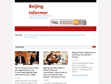 Tablet Screenshot of beijinginformer.com